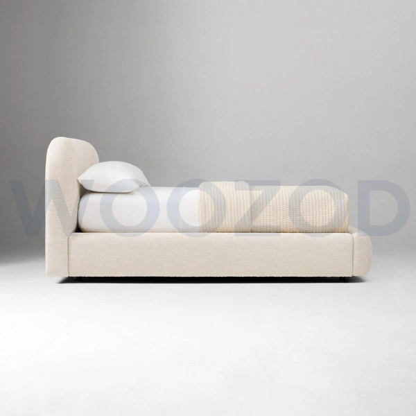 Woozod AERIE - Off White King Size Bed - Image 6