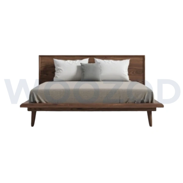 Woozod ALANNA - King Size Mid Century Style Bed