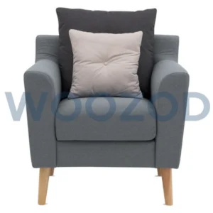 Woozod Alcide Armchair (Light Grey)