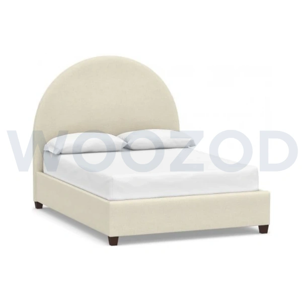 Woozod BRAN - Oatmeal Colored Queen Size Bed - Image 3
