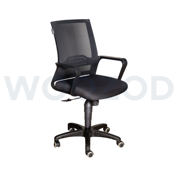Woozod D3 Mid Back Office Chair - Ergonomic Design with Premium Comfort
