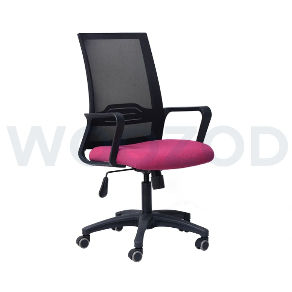 Woozod D3 Mid Back Office Chair - Ergonomic Design with Premium Comfort - Image 2