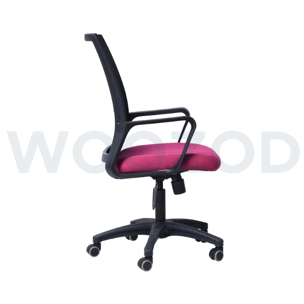 Woozod D3 Mid Back Office Chair - Ergonomic Design with Premium Comfort - Image 3