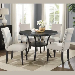Woozod DACIE - Round Dining Table Set