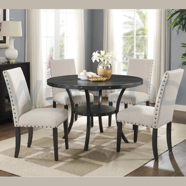 Woozod DACIE - Round Dining Table Set