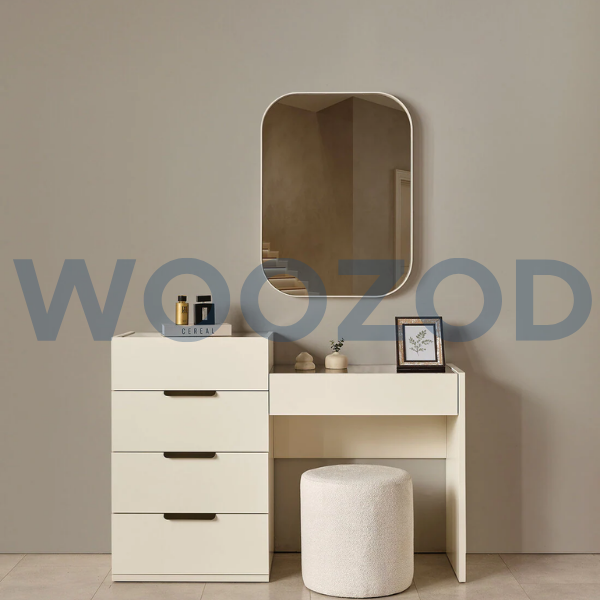 Woozod Dresser in Cream Color - Image 2