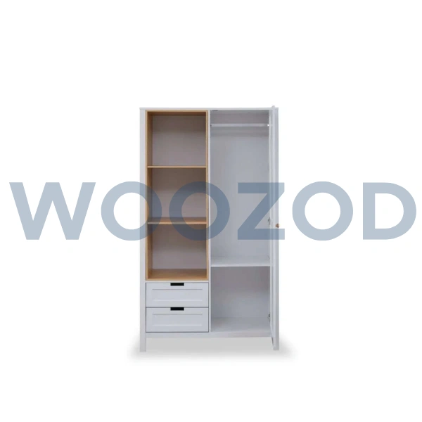 Woozod Ellington Contemporary Style Kids Single Door Wardrobe - Image 7
