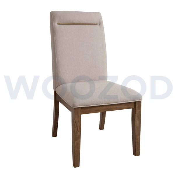 Woozod FORTE - Modern Style Medium Brown & Beige Dining Table Set - Image 3