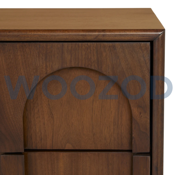 Woozod KEARY Mid Century Inspired Chest of Six Drawers - Image 6