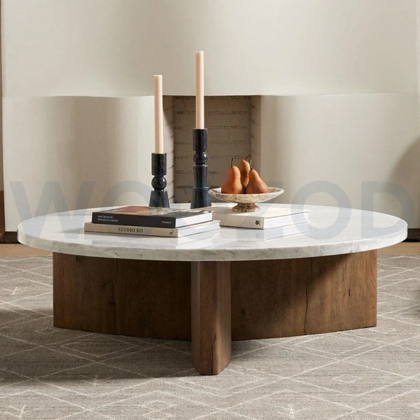 Woozod Lilo Marble Top Coffee Table