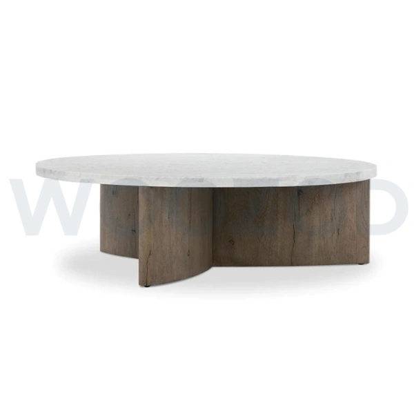 Woozod Lilo Marble Top Coffee Table - Image 2