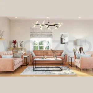 Woozod Louver Sofa Set