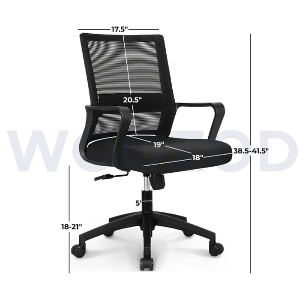 Woozod Marina - Mesh Staff Office Chair - Image 2