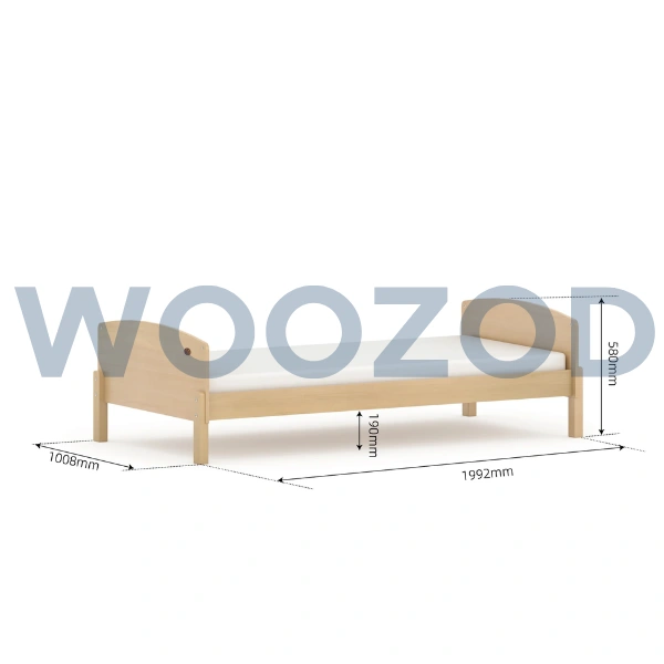 Woozod Matilda Single Floor Bed - Image 5