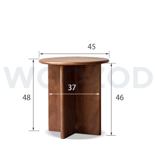 Woozod Nedim Nesting Coffee Table (Black Walnut) - Image 9
