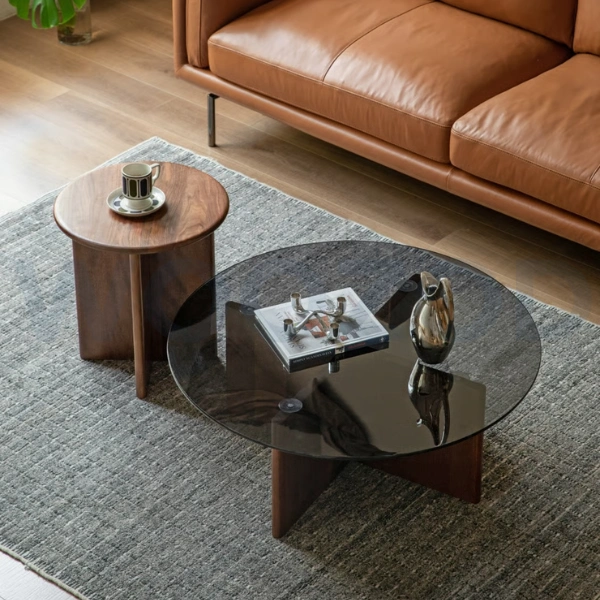Woozod Nedim Nesting Coffee Table (Black Walnut) - Image 4