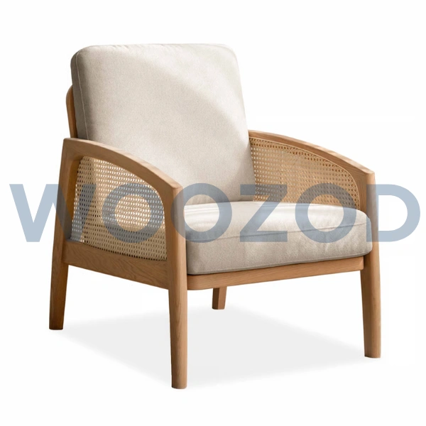 Woozod Philario Rattan Arm Chair (Oak)