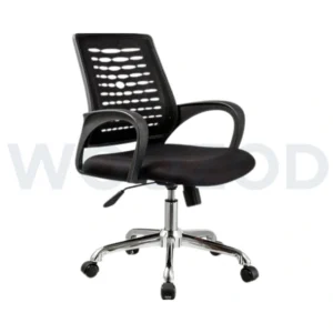 Woozod Revolving Office Chair - Smooth Swivel Comfort with Modern Ergonomics