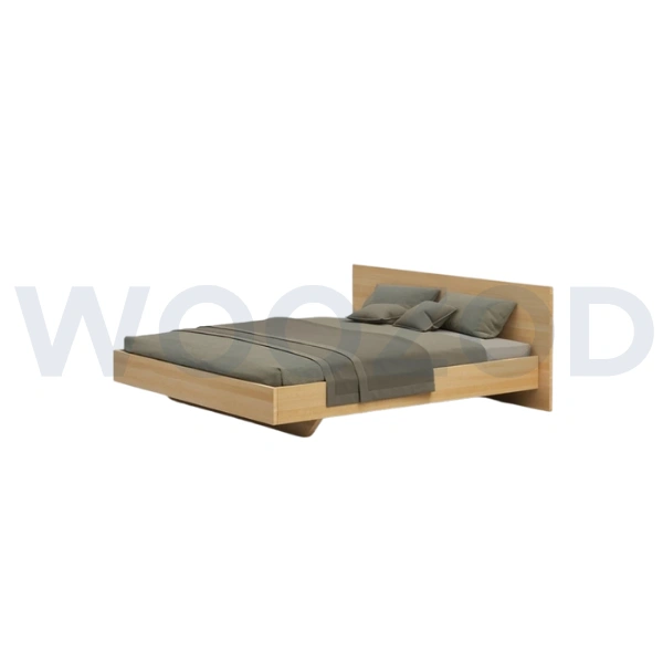 Woozod SWED - Queen Size Wooden Bed
