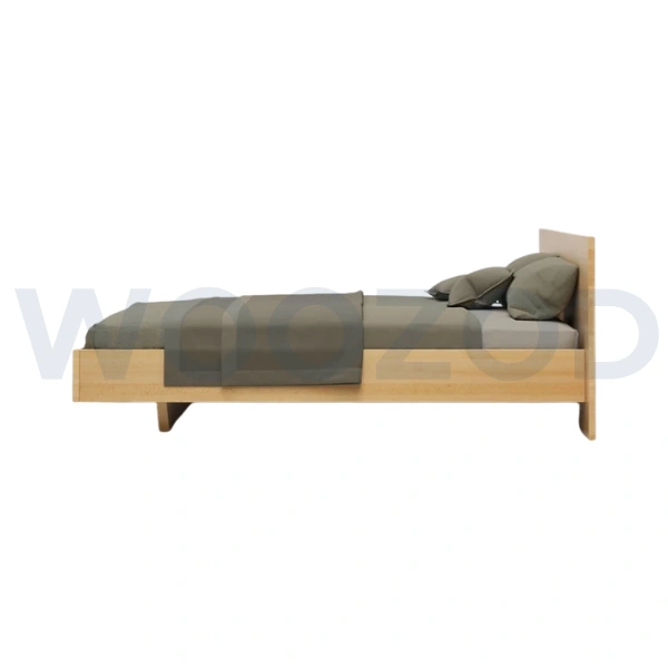 Woozod SWED - Queen Size Wooden Bed - Image 2