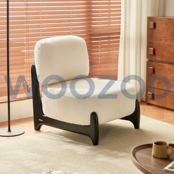 Woozod Serpil Chair (Teddy Flannel) - Image 4