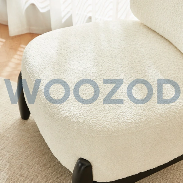 Woozod Serpil Chair (Teddy Flannel) - Image 9
