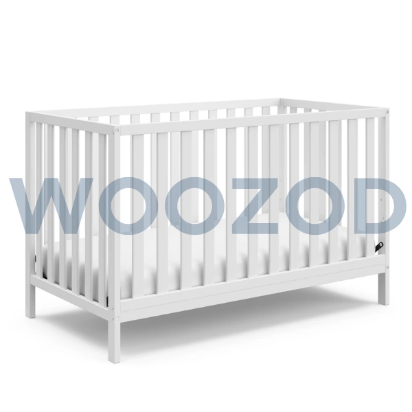 Woozod Storkcraft Sunset 5-in-1 Convertible Baby Crib