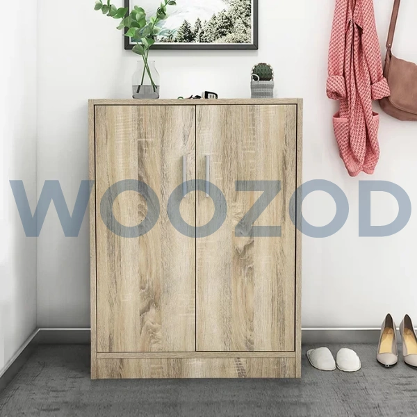 Woozod Tessel Classic Two Door Shoe Storage Cabinet