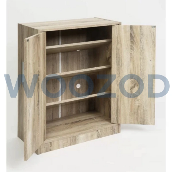 Woozod Tessel Classic Two Door Shoe Storage Cabinet - Image 2
