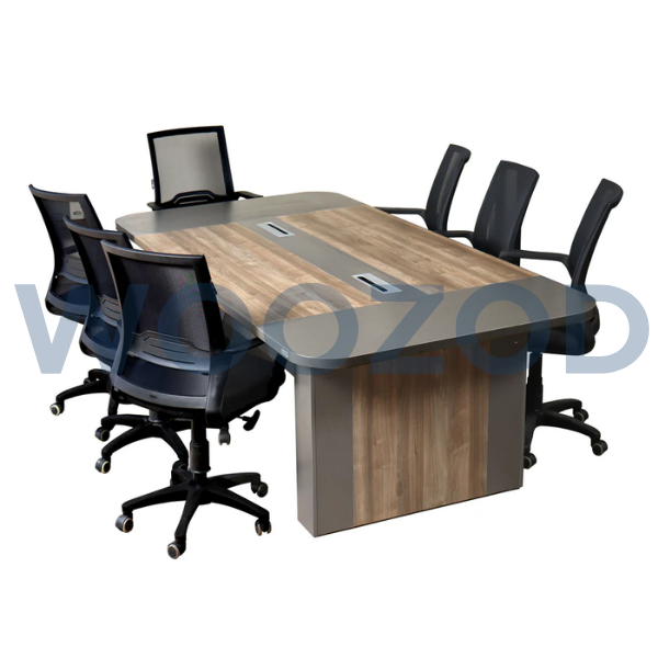 Woozod Woodson Meeting Table for 8 Persons